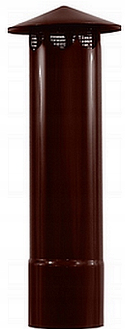 Kominek wentylacyjny brązowy ⌀117mm pcv