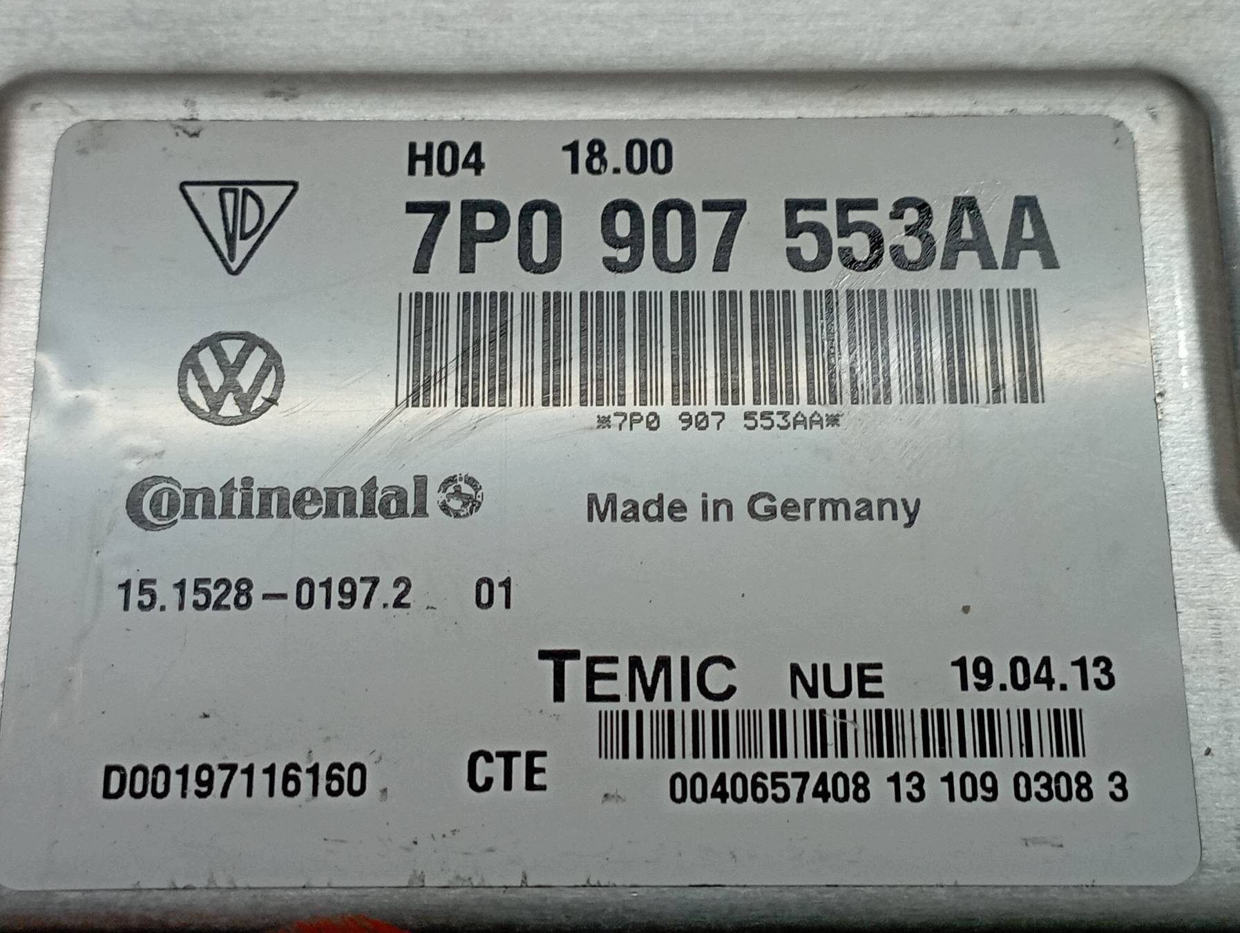 modul rugózás 7P0907553AA Porsche Cayenne II (2010-2017)
