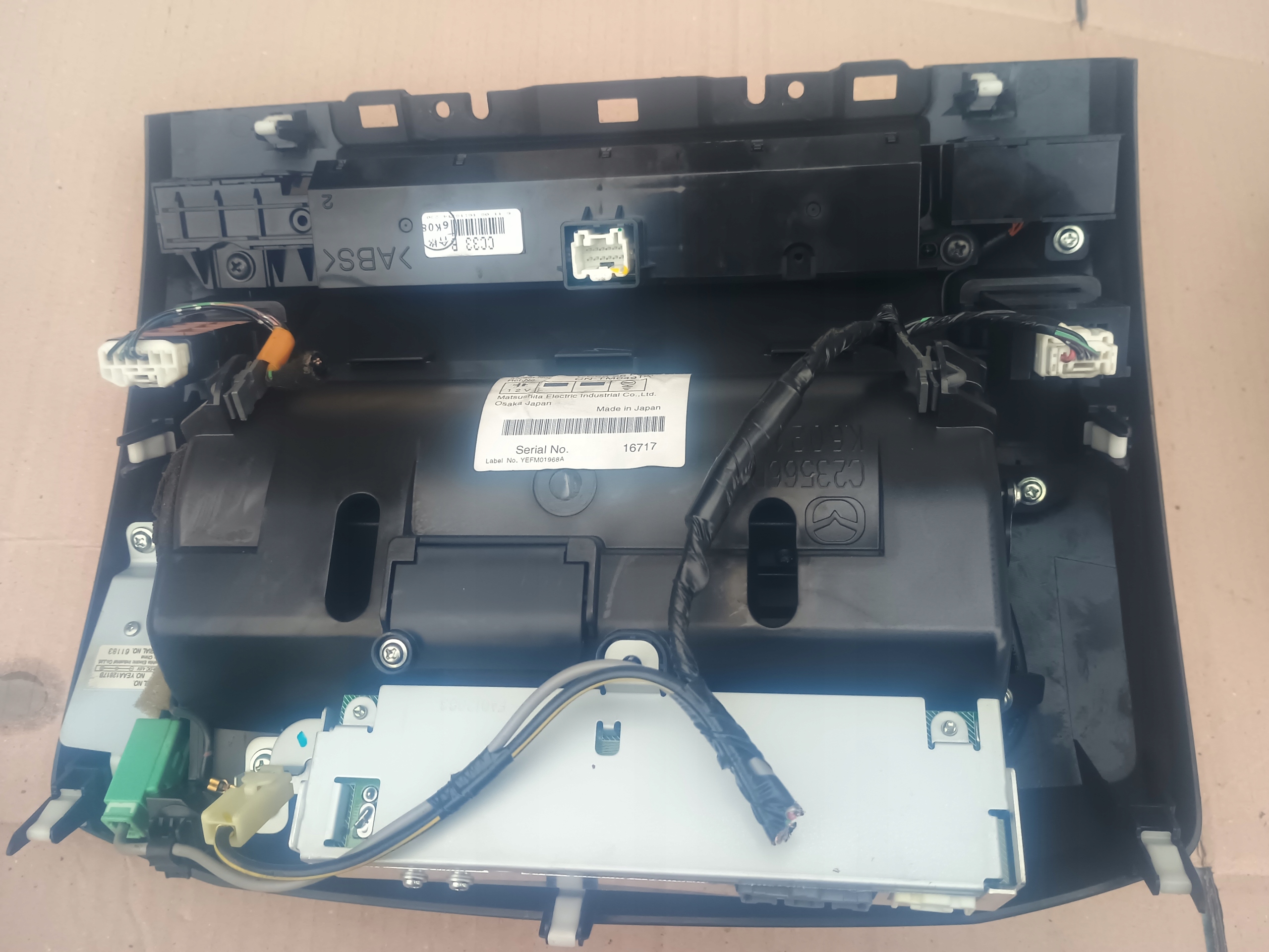RADIO display DVD CC2966 PILOT MAZDA 5