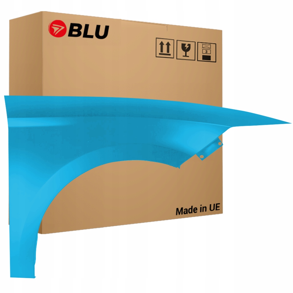 Blu Blatník Seat Leon III 3 5F LW5N pravý modrý 12-20 přední AzulAlor