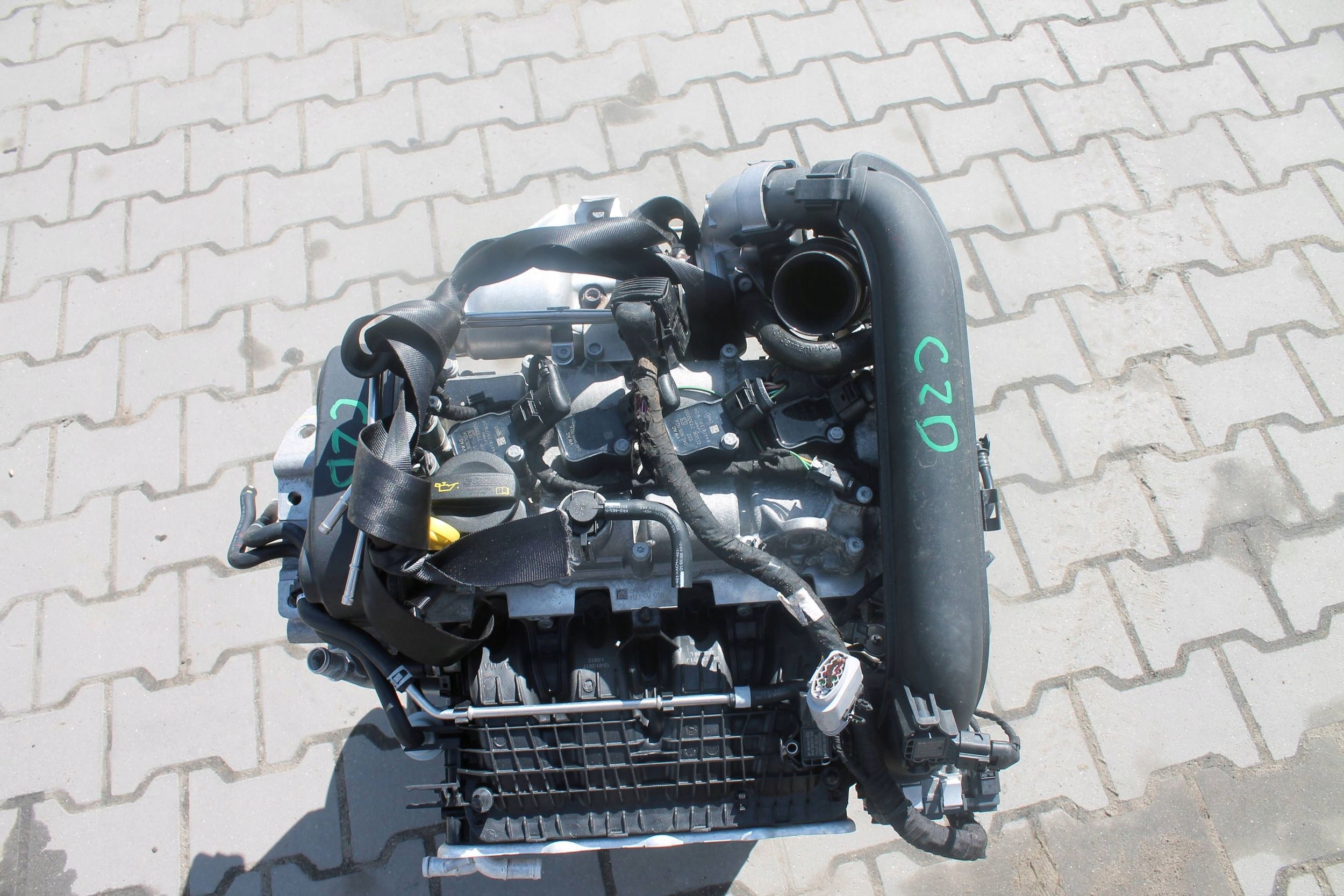 engine complete VW SKODA 1,4 TSI CZD 50 TYSKM