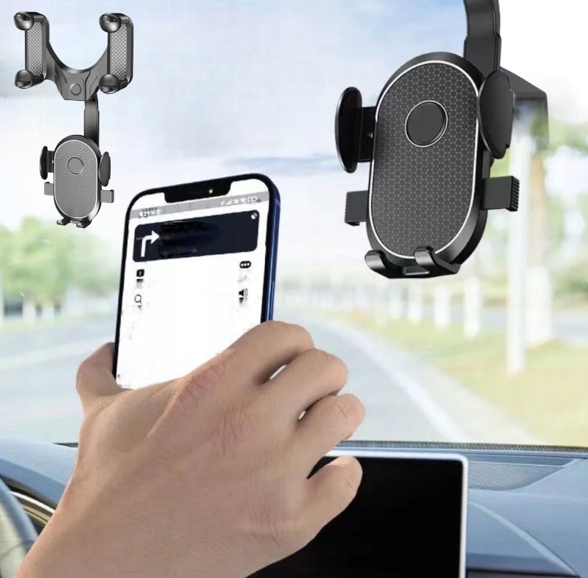 UCHWYT NA TELEFON DO SAMOCHODU LUSTERKO WSTECZNE EAN (GTIN) 5907765696828