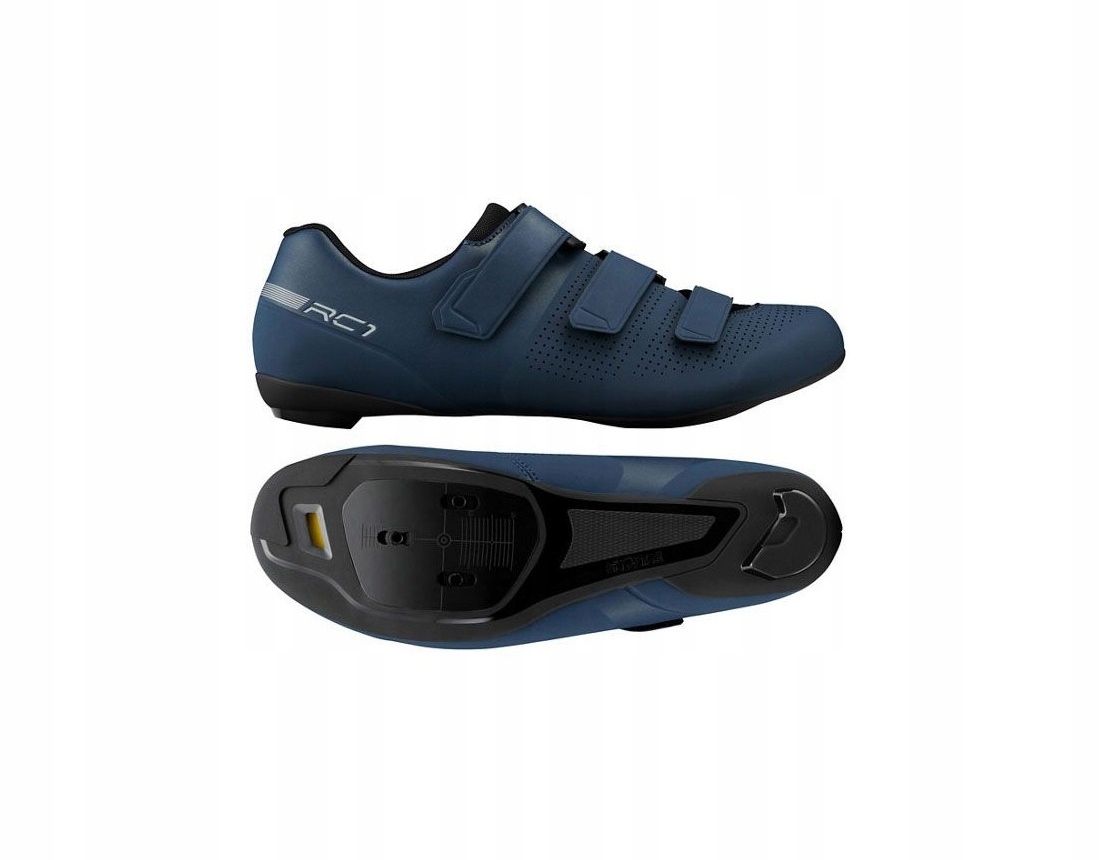Buty Rowerowe Wpinane W Pedały Shimano SH-RC102 Spd-sl Navy Rozmiar 44