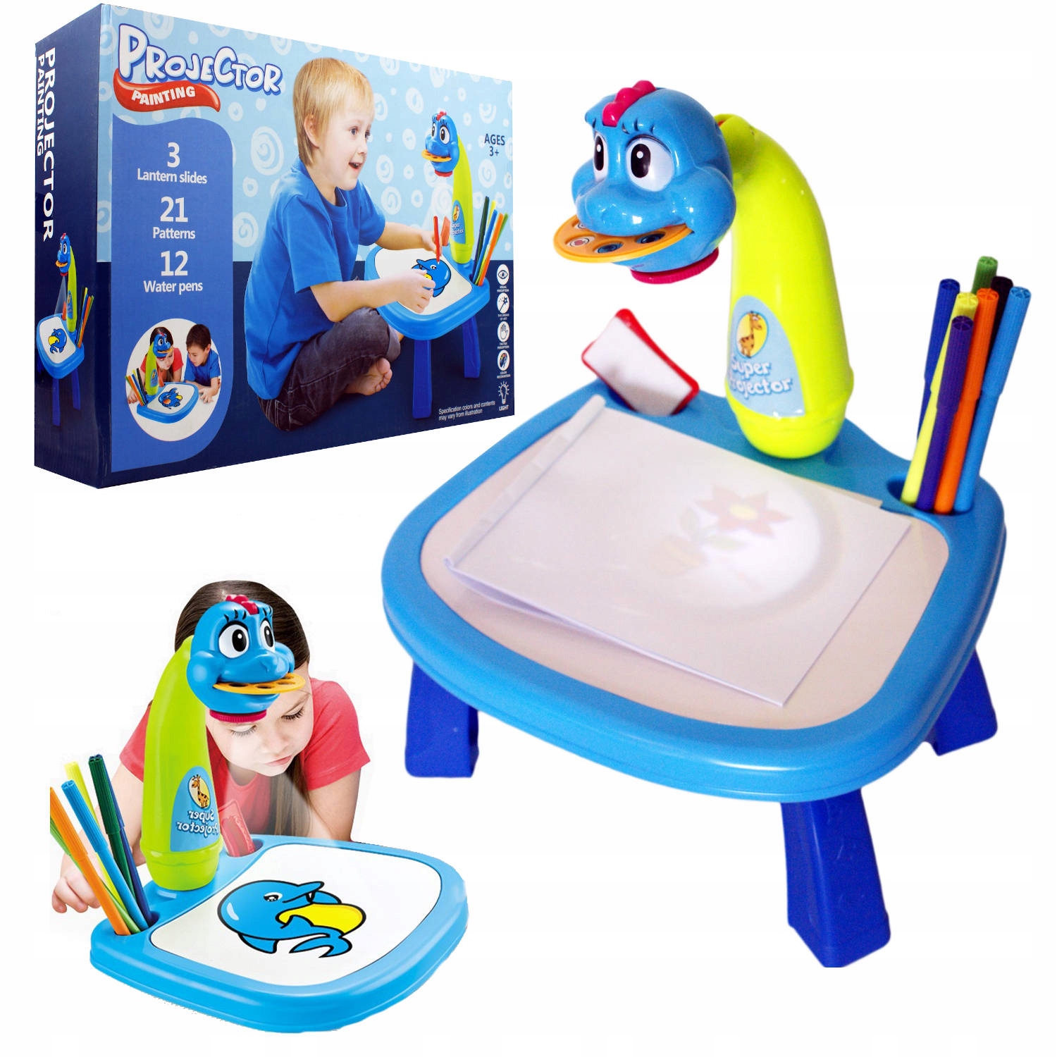 

Stolik Z Projektorem Led Do Rysowania Tablica