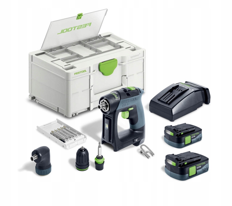 Festool Festool Akumulátorová aku vrtačka Cxs 12 2,5-Set 576865