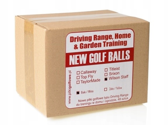 Golfové míčky Ws Premium (nové), driving range