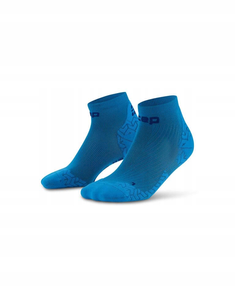 Cep Skarpety Kompresyjne low-cut Core Run Ultralight damskie niebieskie L