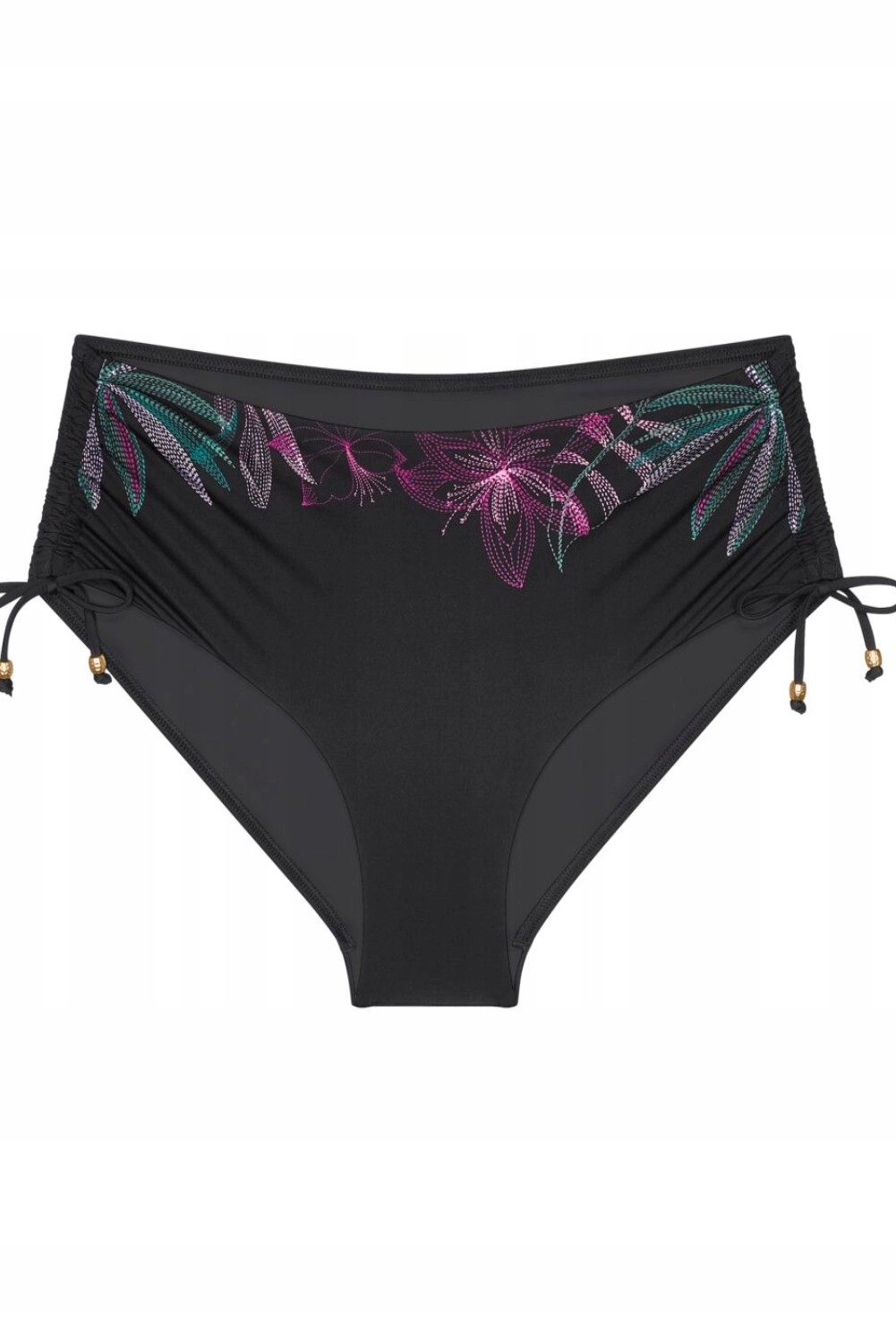 Dámské koupací kalhotky Triumph Summer Tropics Maxi Černá 42