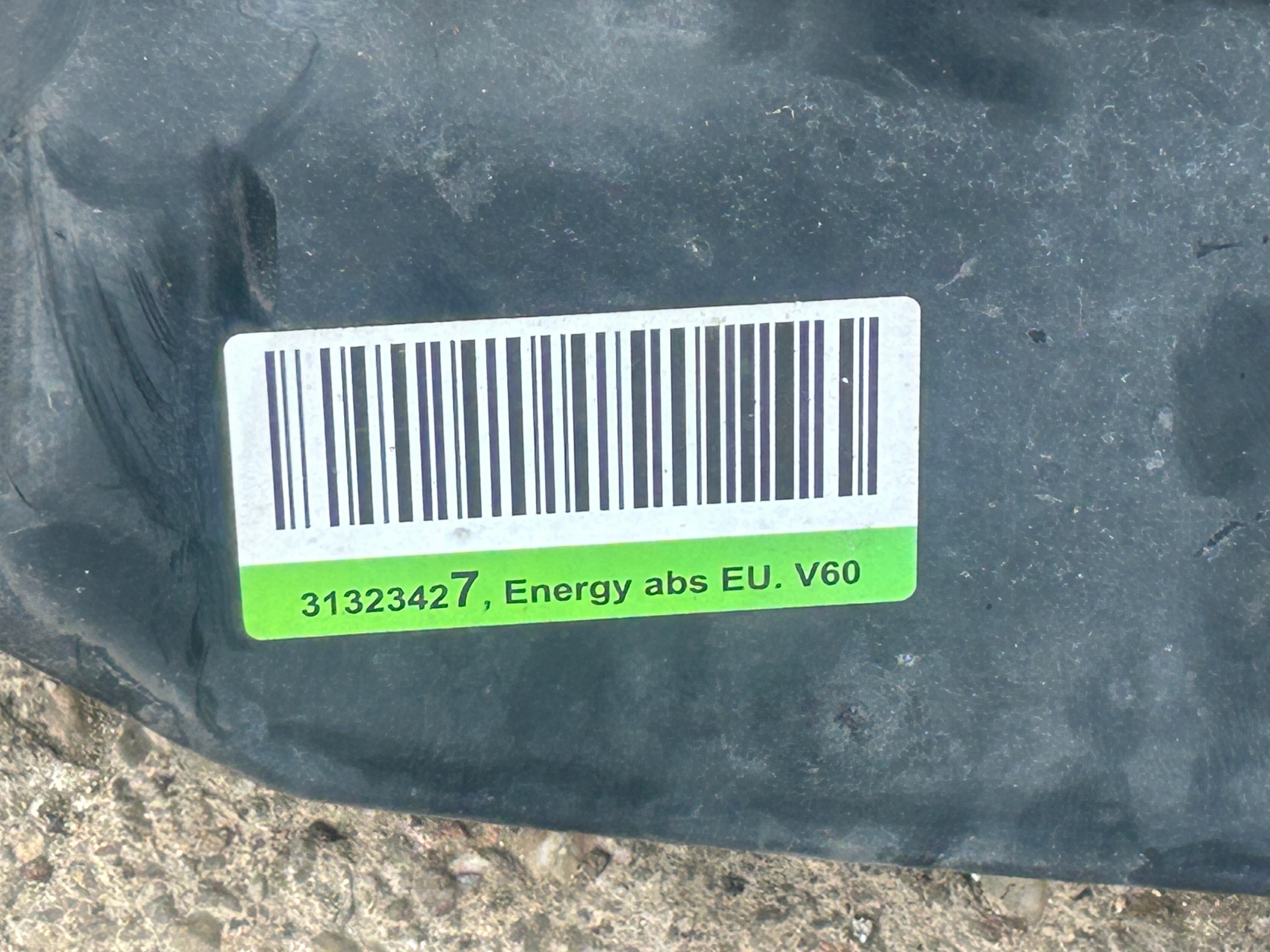 VOLVO V60 10-13 ABSORBER nárazníku předek 31323427