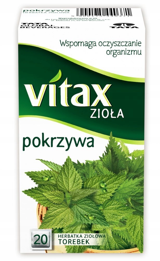 Levně 10 x Vitax Bylinky Kopřiva 20 sáčků