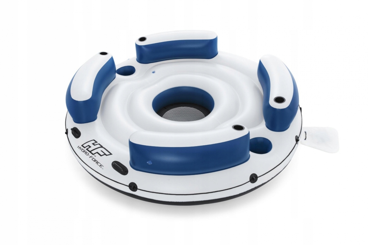 Dmuchana Wyspa Materac Do Pływania Uchwyty Bestway