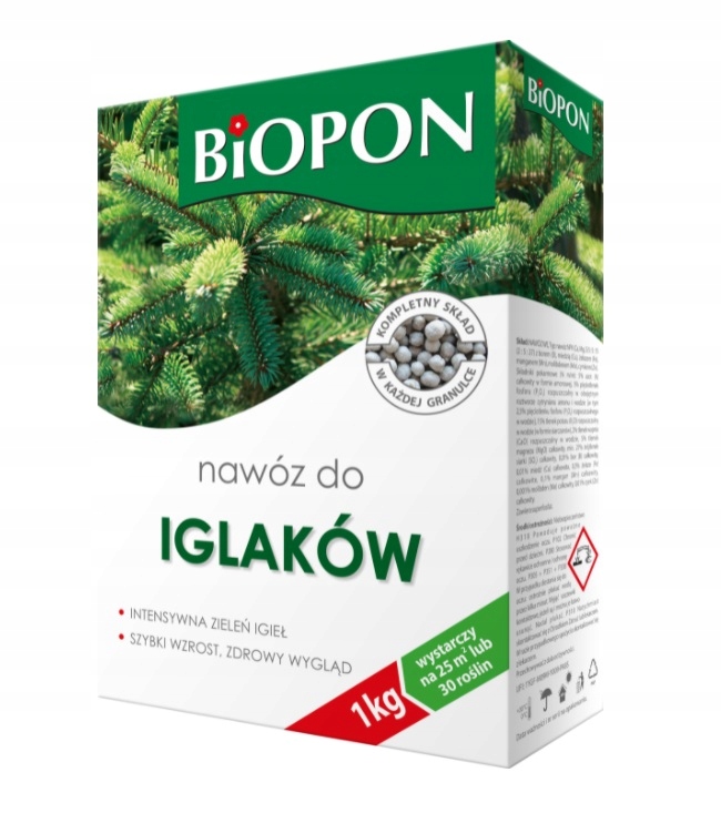 

Biopon nawóz do iglaków 1kg granulat