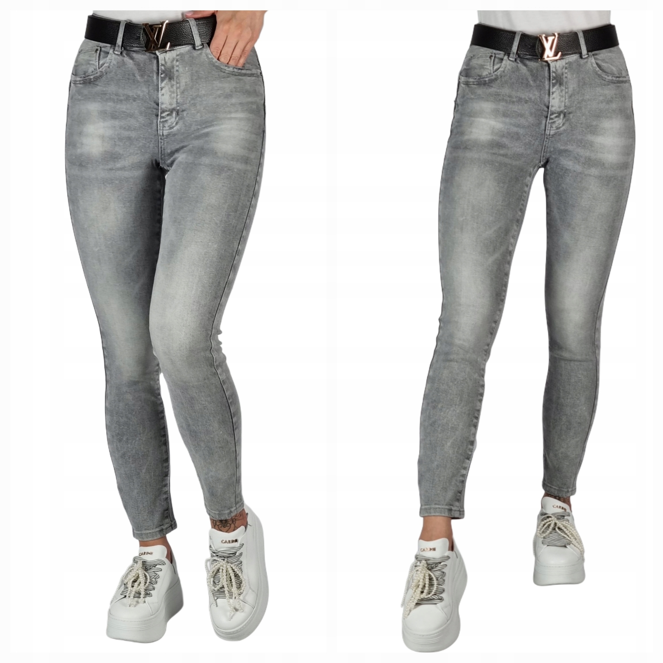 M.sara Spodnie Jeansowe Klasyczne Rozmiar 33/XL