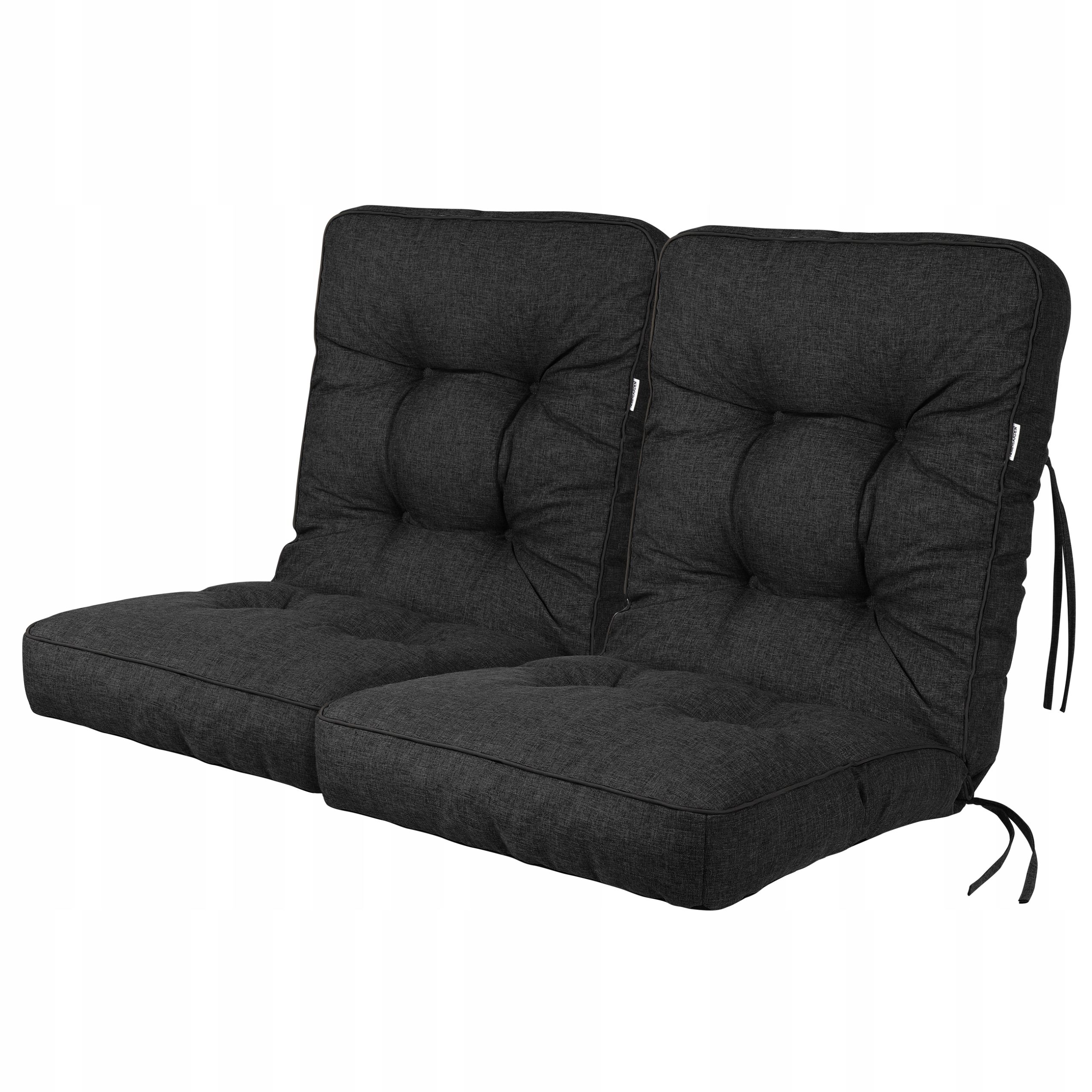 Polštář na zahradní houpačku 120 cm (2x60) zahradní lavičku, zahradní židle