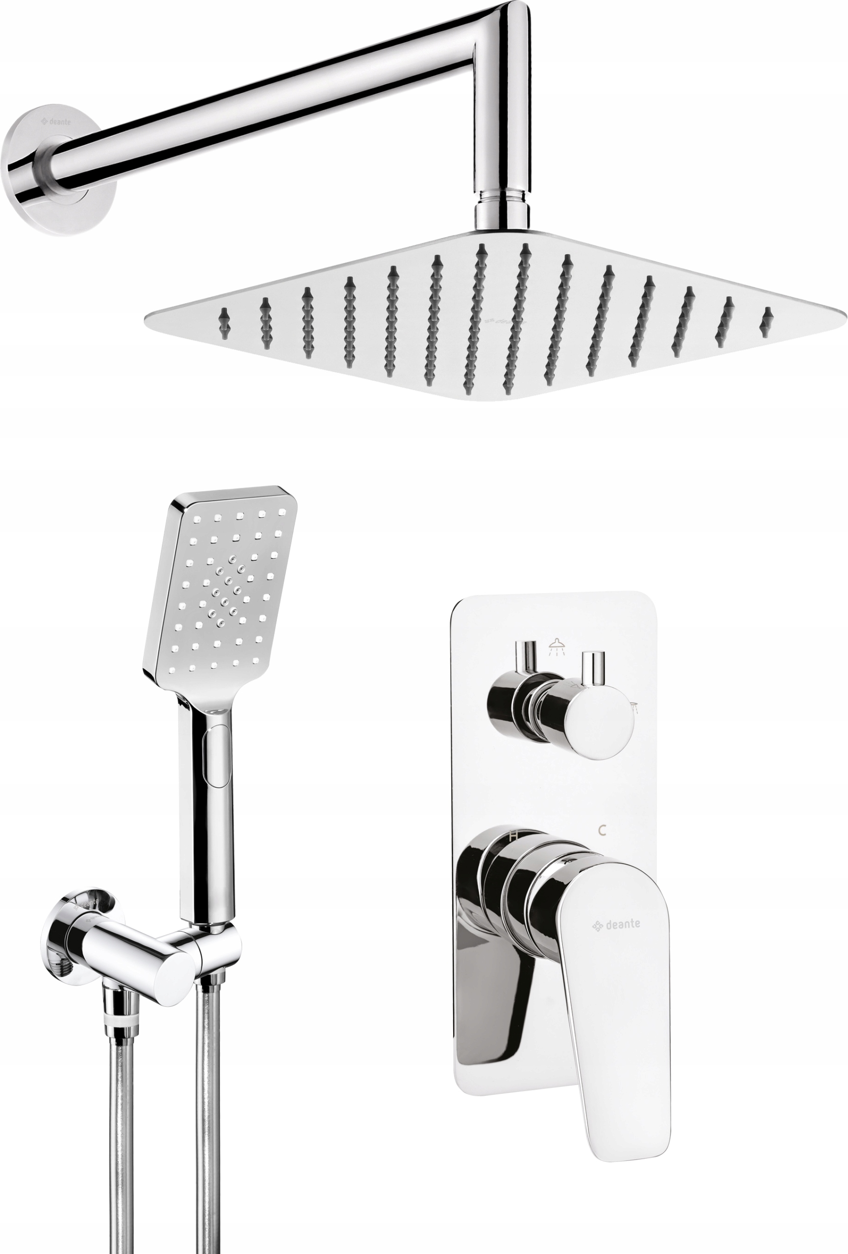 Prysznic podtynkowy Deante Jasmin Nac 09JP Chrom
