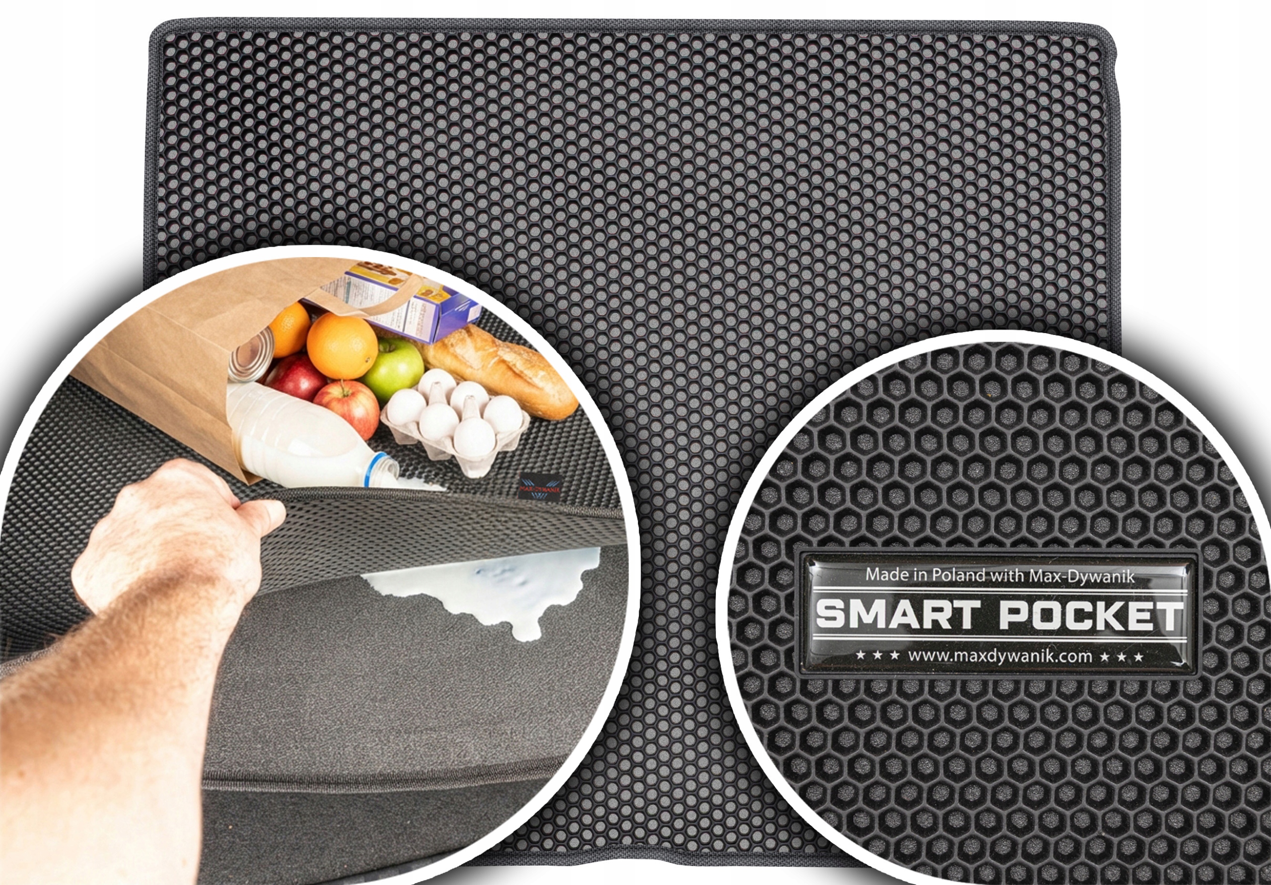 Renault Clio III kombi 2005-2012 Vložka do zavazadlového prostoru Eva Smart Pocket
