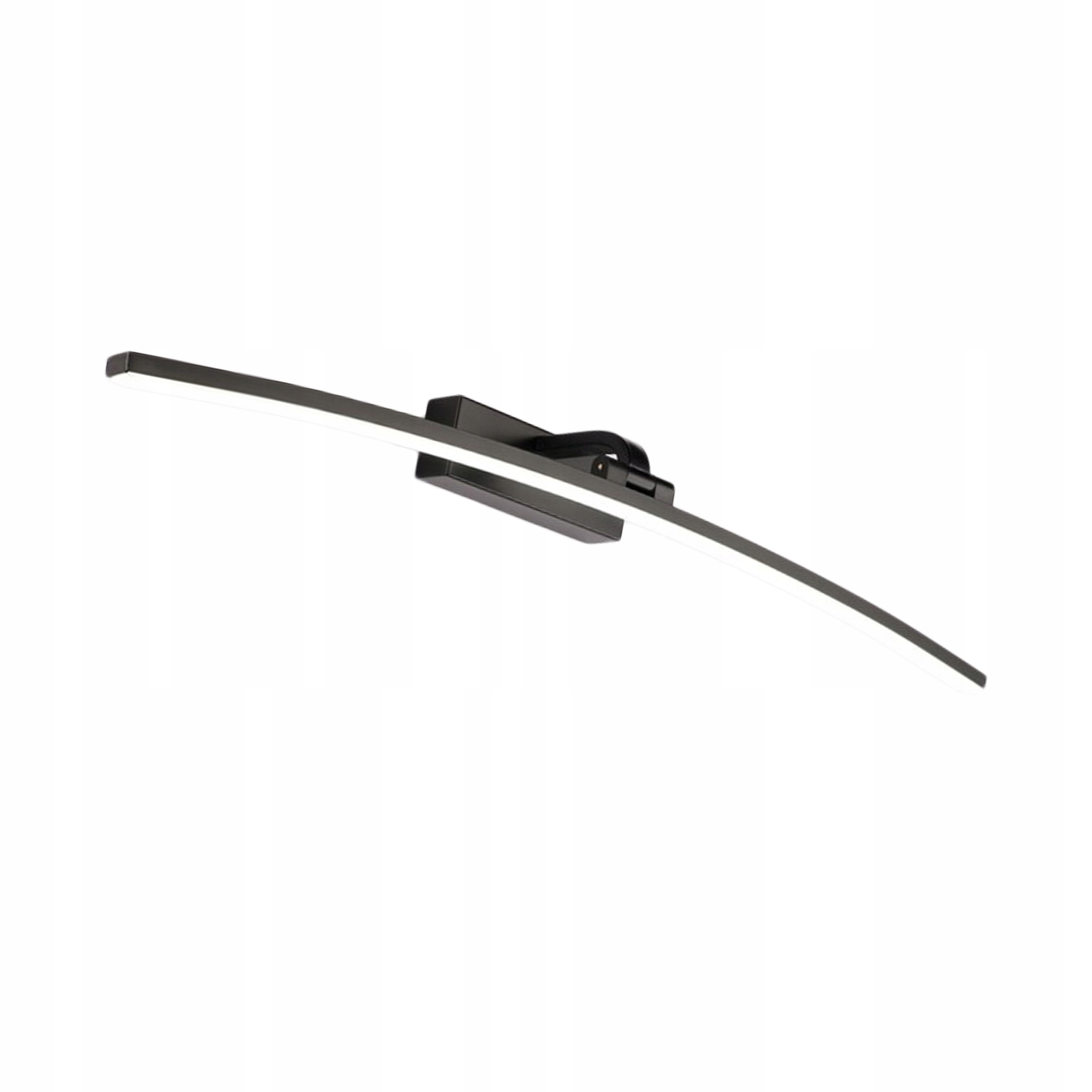 Kinkiet LED łazienkowy nad lustro OKRĄGLY/WYGIĘTY Maksymalna moc pojedynczego źródła światła 10 W