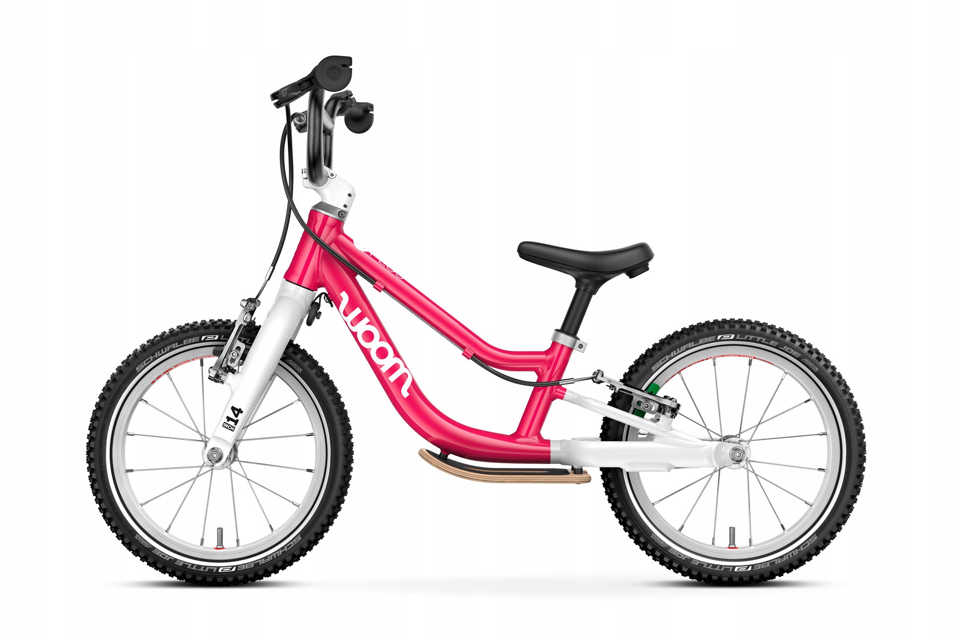 Rower Dziecięcy Woom Go 1 Plus hot pink/różowy/malinowy