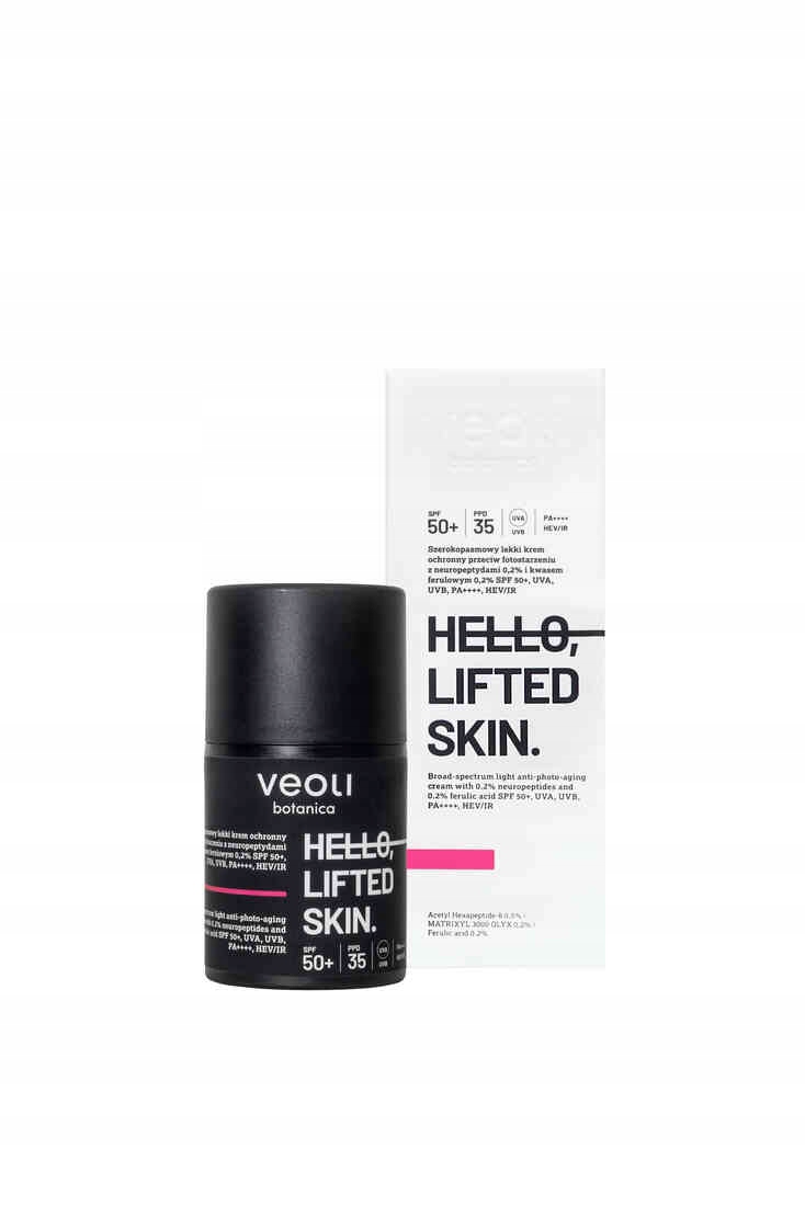 Veoli Botanica Širokopásmový lehký ochranný krém SPF50+ 50 ml
