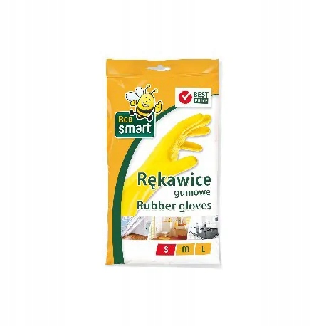 

Rękawiczki wielorazowe Bee Smart r.S kauczuk 2 szt