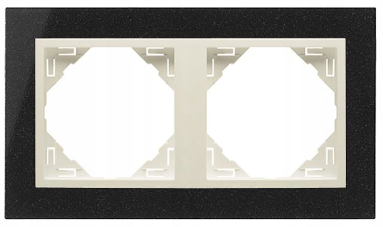 Efapel Petra Rámček 2-NÁSOBNÁ Žula Perla 90920 Tgp