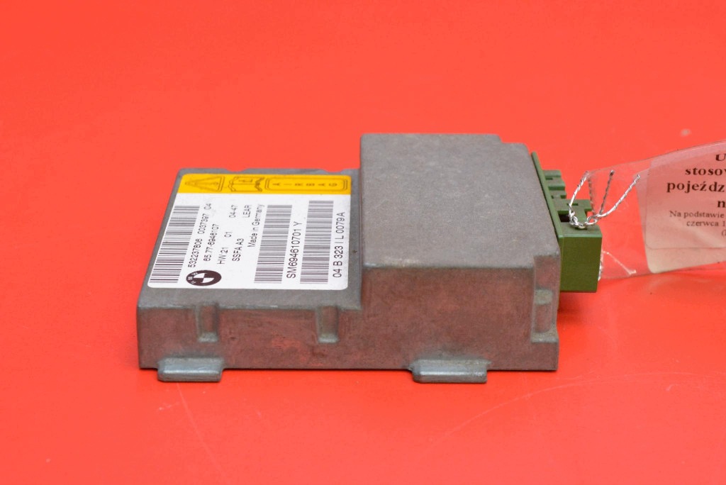 module SENSOR airbag airbag siège chauffeurs 6946107 BMW E65 E66 01-05