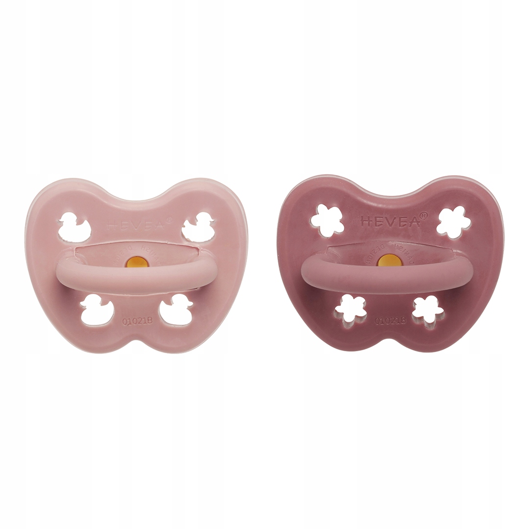 Smoczek anatomiczny kauczukowy 3-36 Hevea dwupak