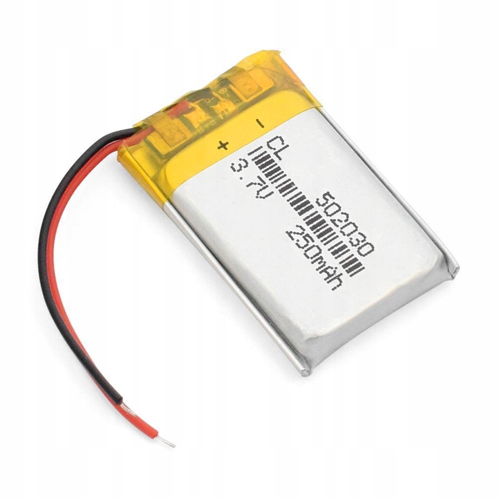 

Bateria Akumulator Nawigacja Gps 250mAh 3.7V