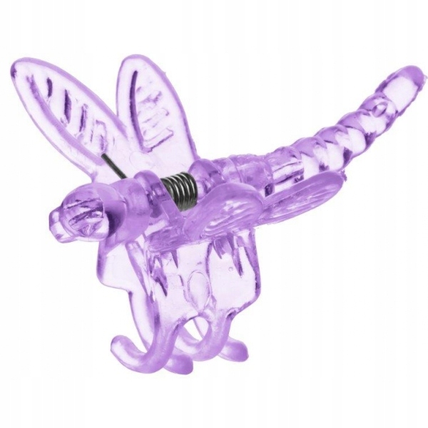 

Klipsy Do Storczyków ważki 4 sztuki Zapinki fiolet