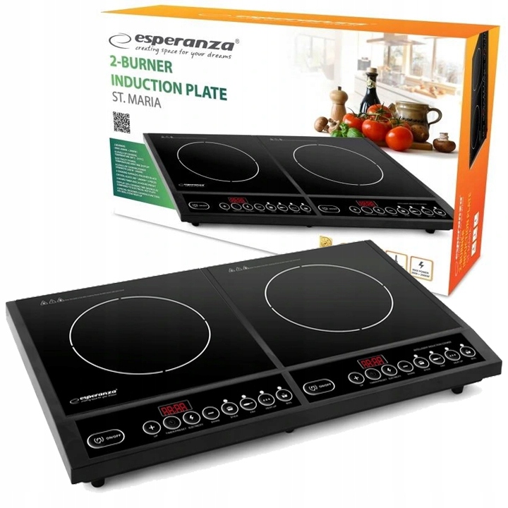 Kuchenka Płyta Indukcyjna Dwupalnikowa Elektryczna