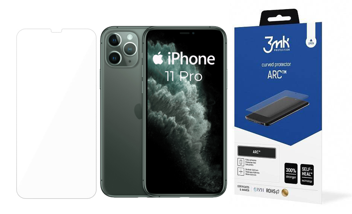 

3mk Folia Arc Se Fullscreen do iPhone 11 Pro