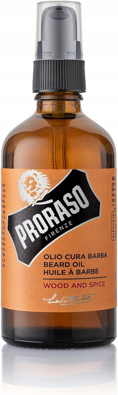 Proraso Olej na vousy Strom a koření 100 ml hydratuje, vyživuje a regeneruje