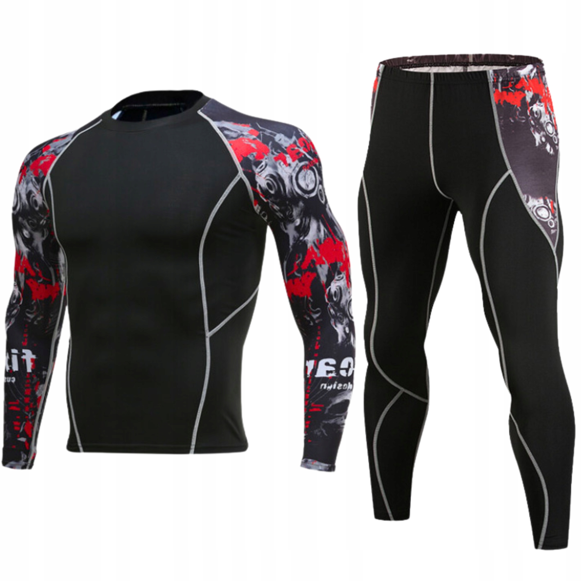 Pánské Termo prádlo Termoaktivní Set na zimu Teplé XL