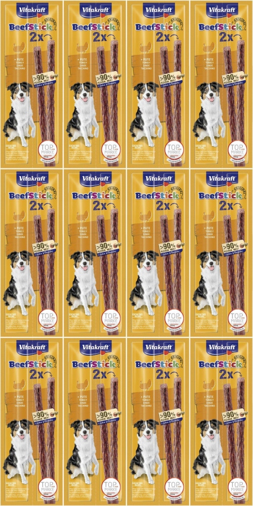 Levně Vitakraft Beef Stick Krůta 12 Ks