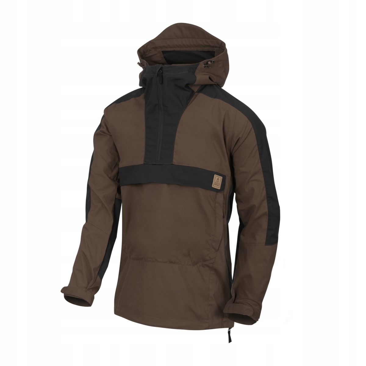 Bunda Helikon Anorak Woodsman Earth Brown Černá B vel XL