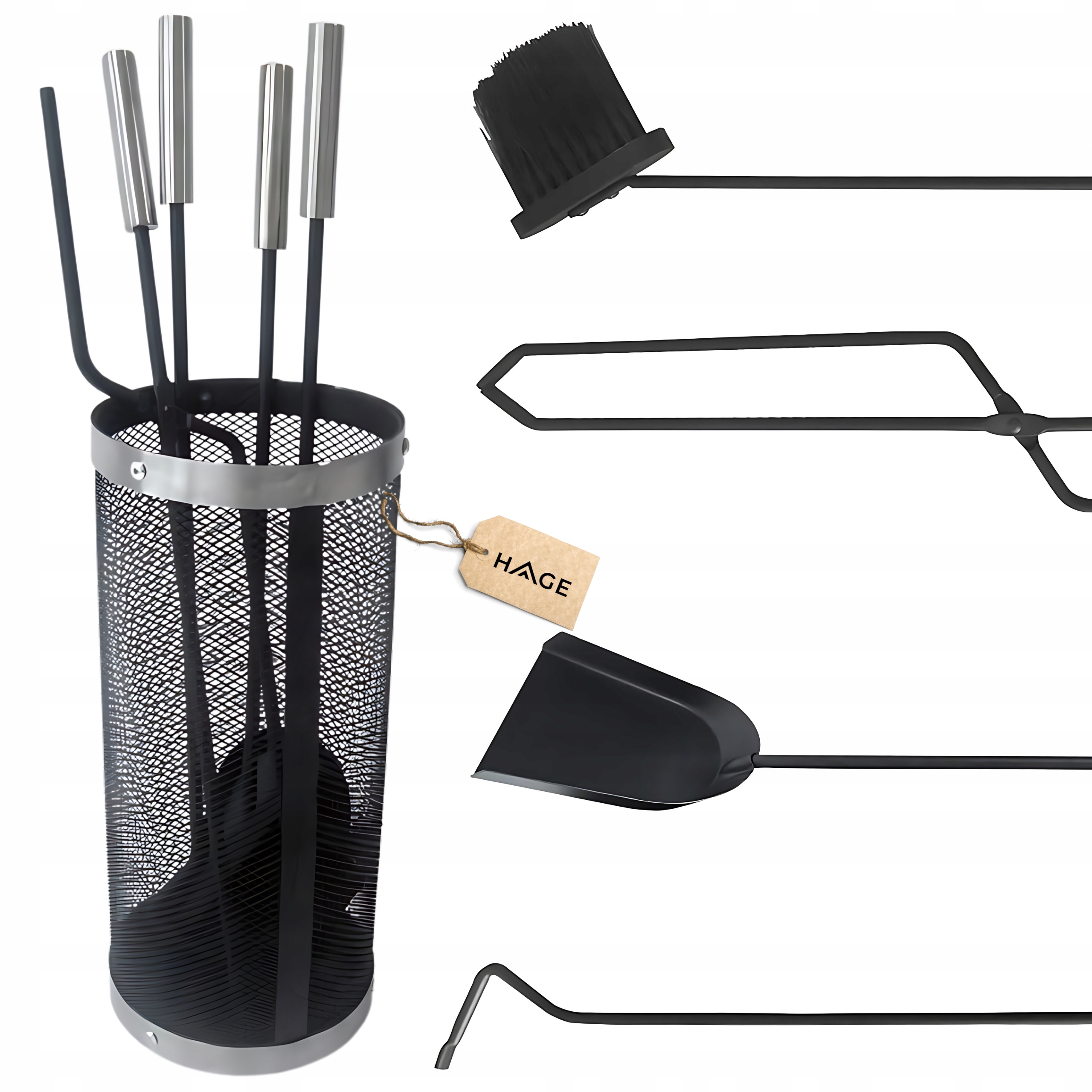 Krbové Nářadí Goteborg 5V1 Příslušenství Ke Krbu Nářadí Pohrabáč