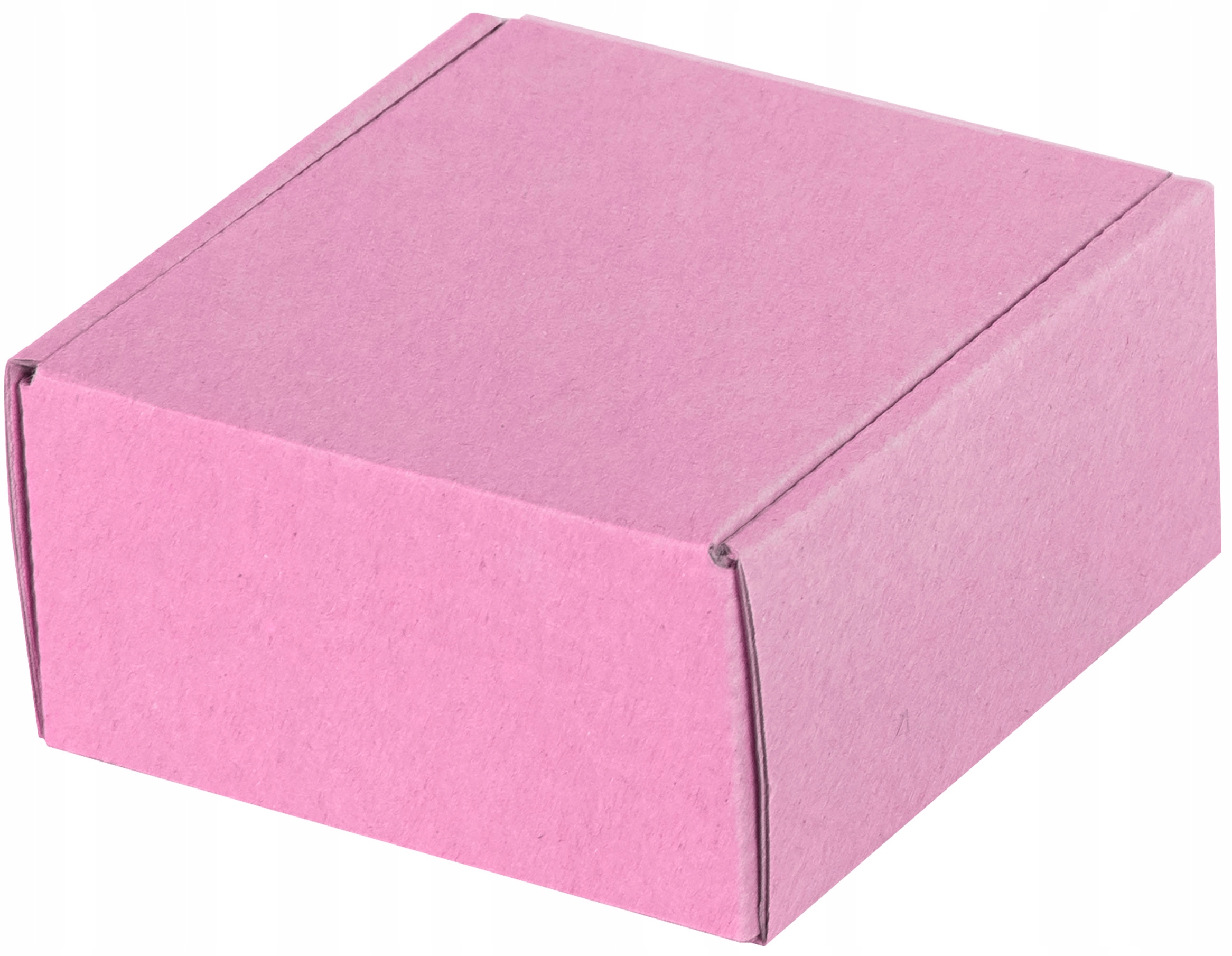 Karton do wysyłki RÓŻOWY 100x100x50mm Pudełko InPost A 20 sztuk