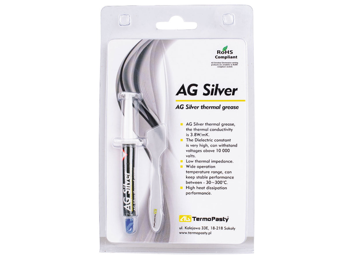 

Ag Silver Pasta Termoprzewodząca 3g ze srebrem