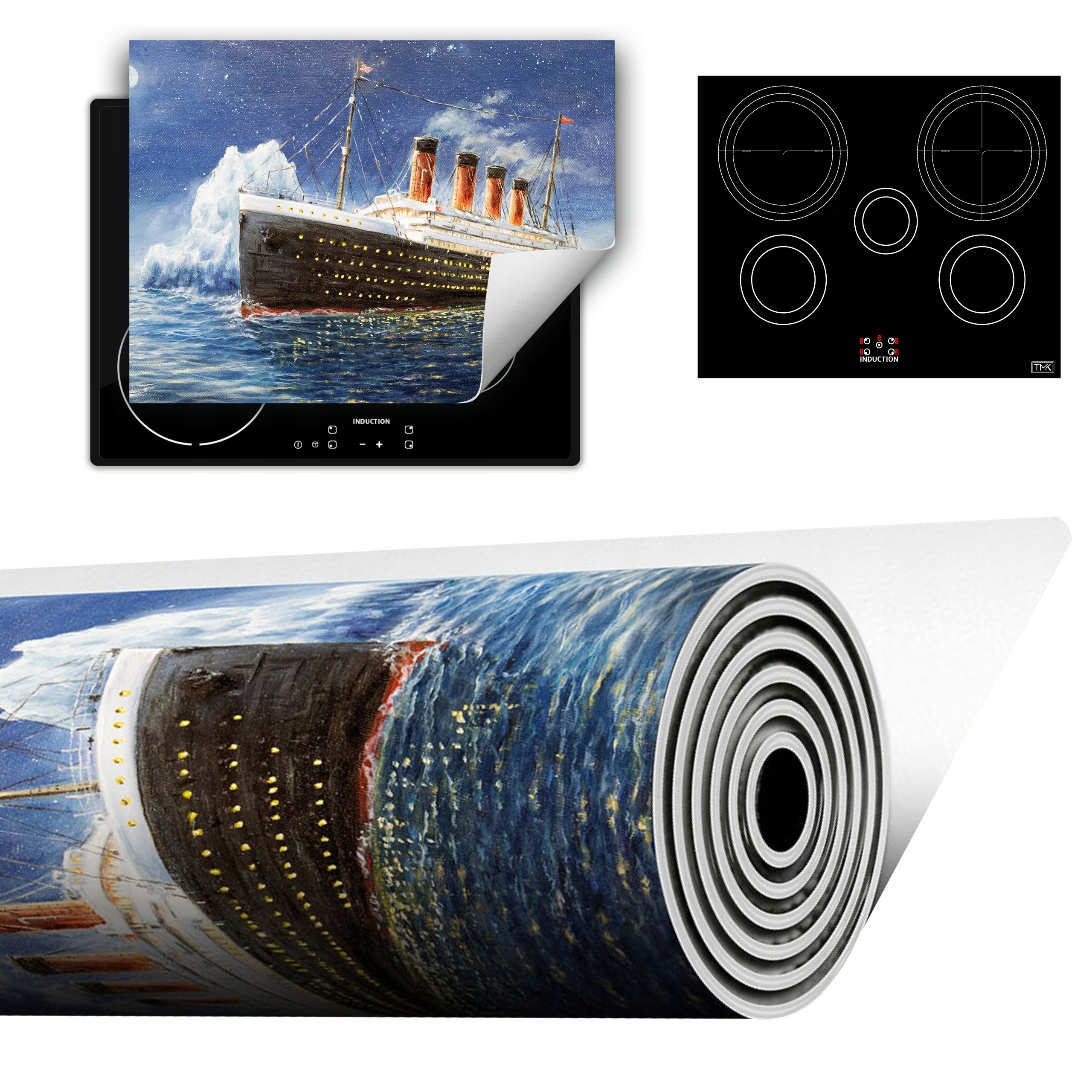 Vinylová Podložka Do Kuchyně Více Místa 70x52 Titanic