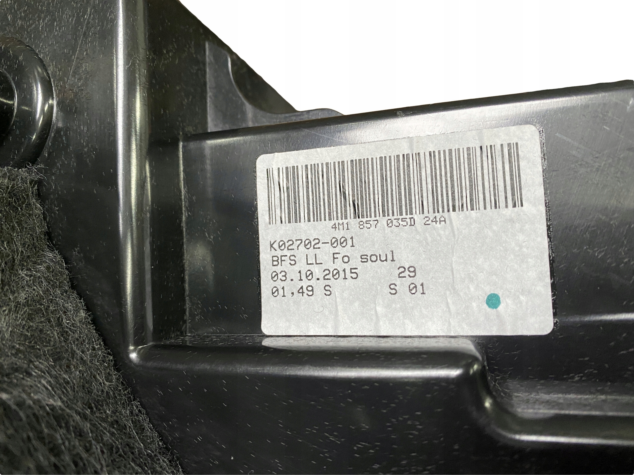 AUDI Q7 4M Handschuhfach des Beifahrers 4M1857035D