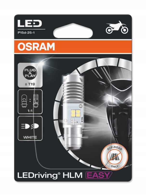 LEDriving T19 7335DWESY P15d-25-1 6000K 25/25W Osram EAN (GTIN) 4062172345545