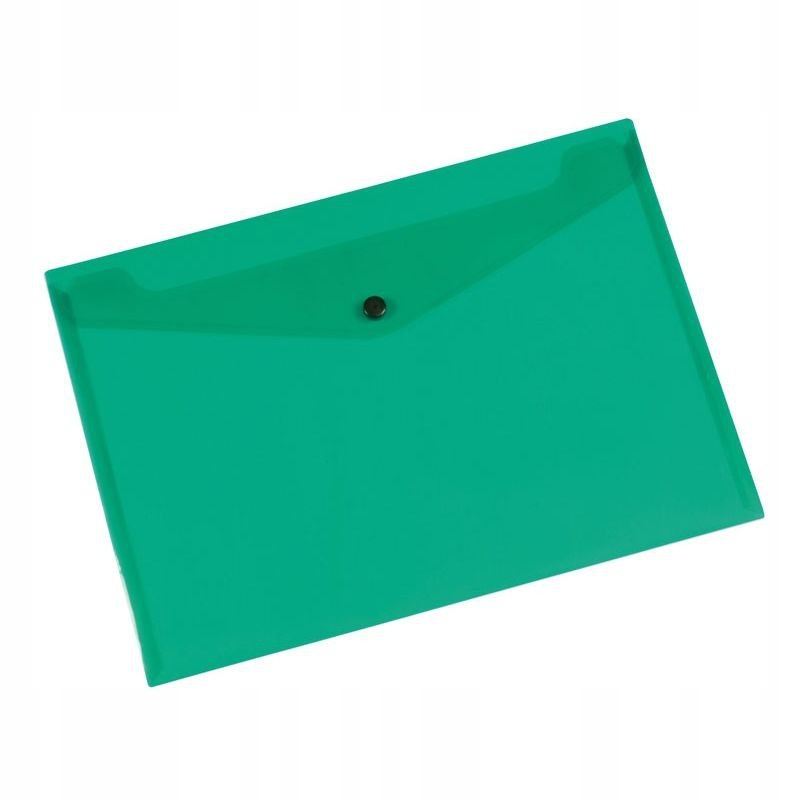 

Teczka Kopertowa A4 , Pp Transparentna Zielona