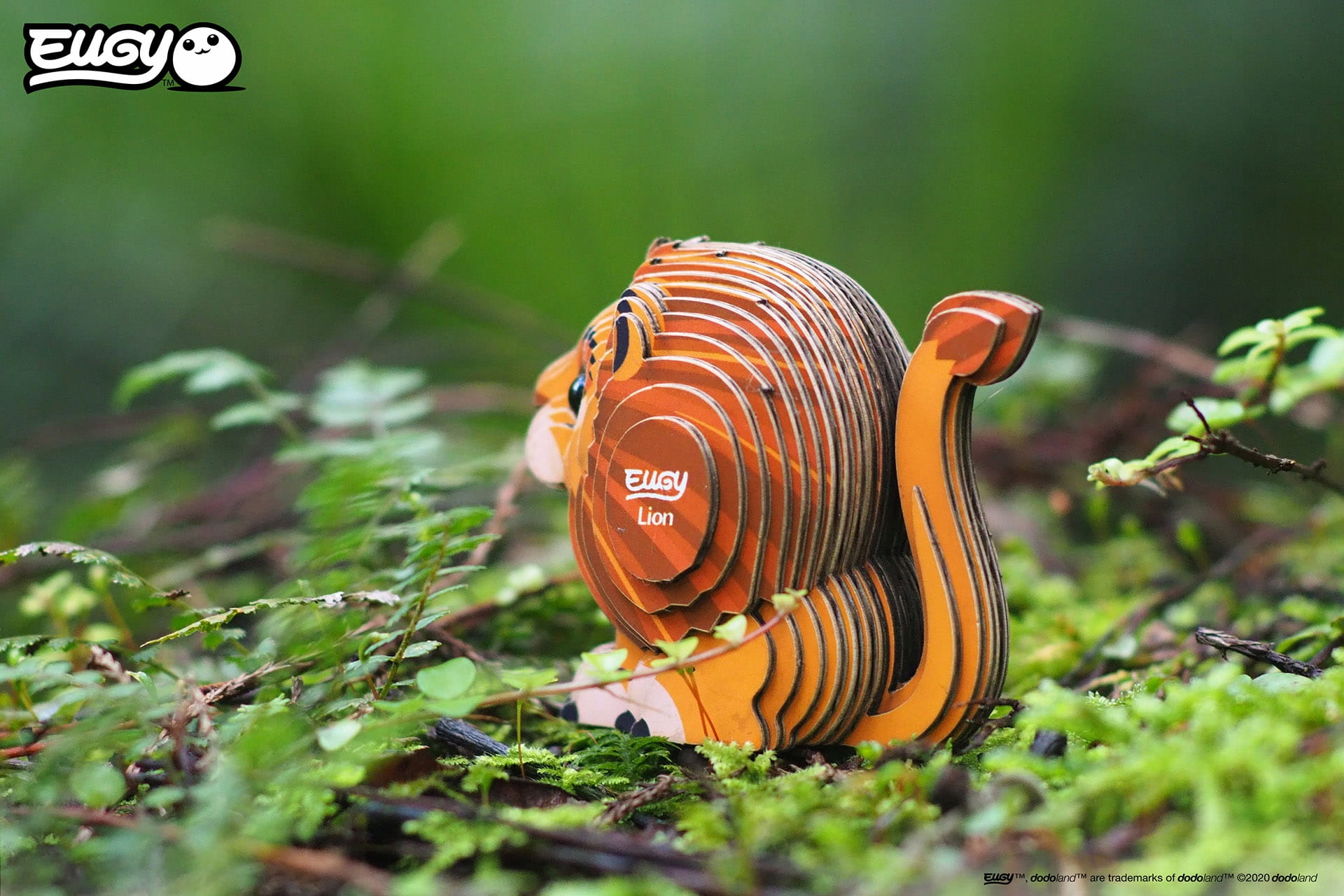 Lew Eugy. Eko Układanka 3D Liczba elementów 1