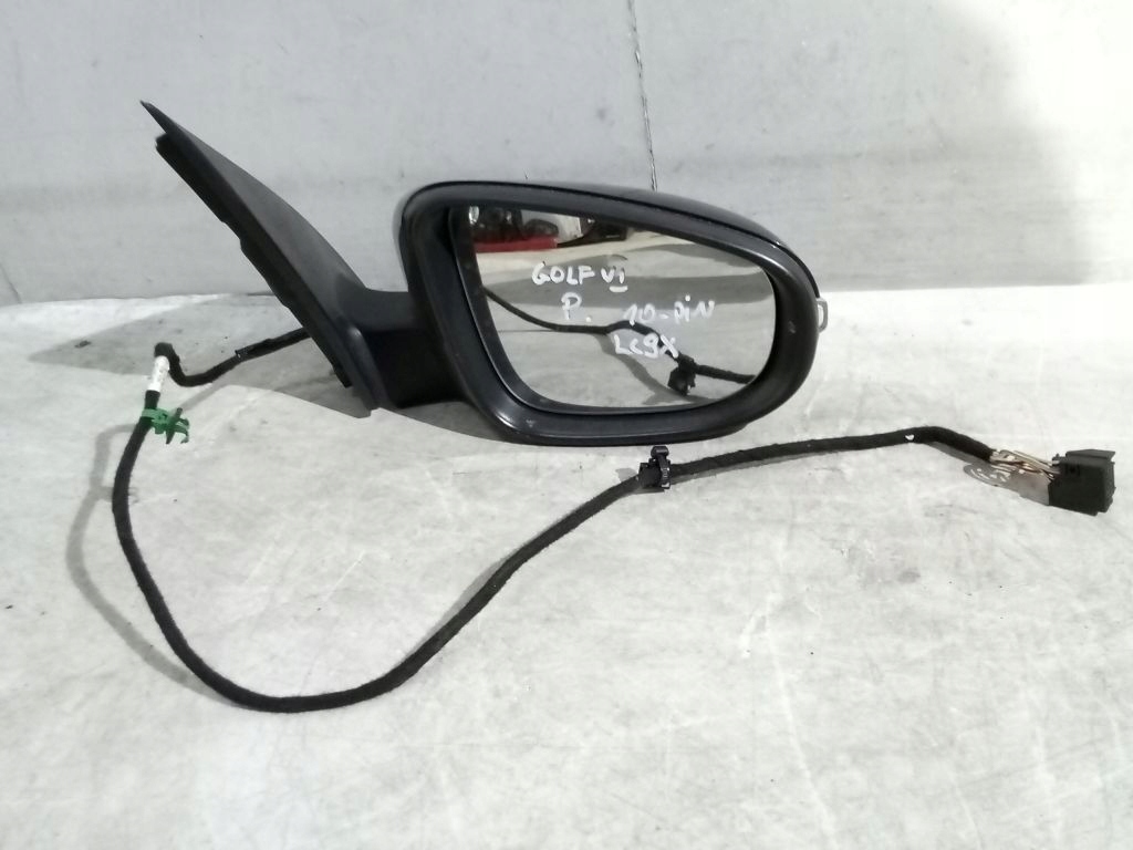 VW Golf VI 6 mirror right elektr 10 PIN LC9X