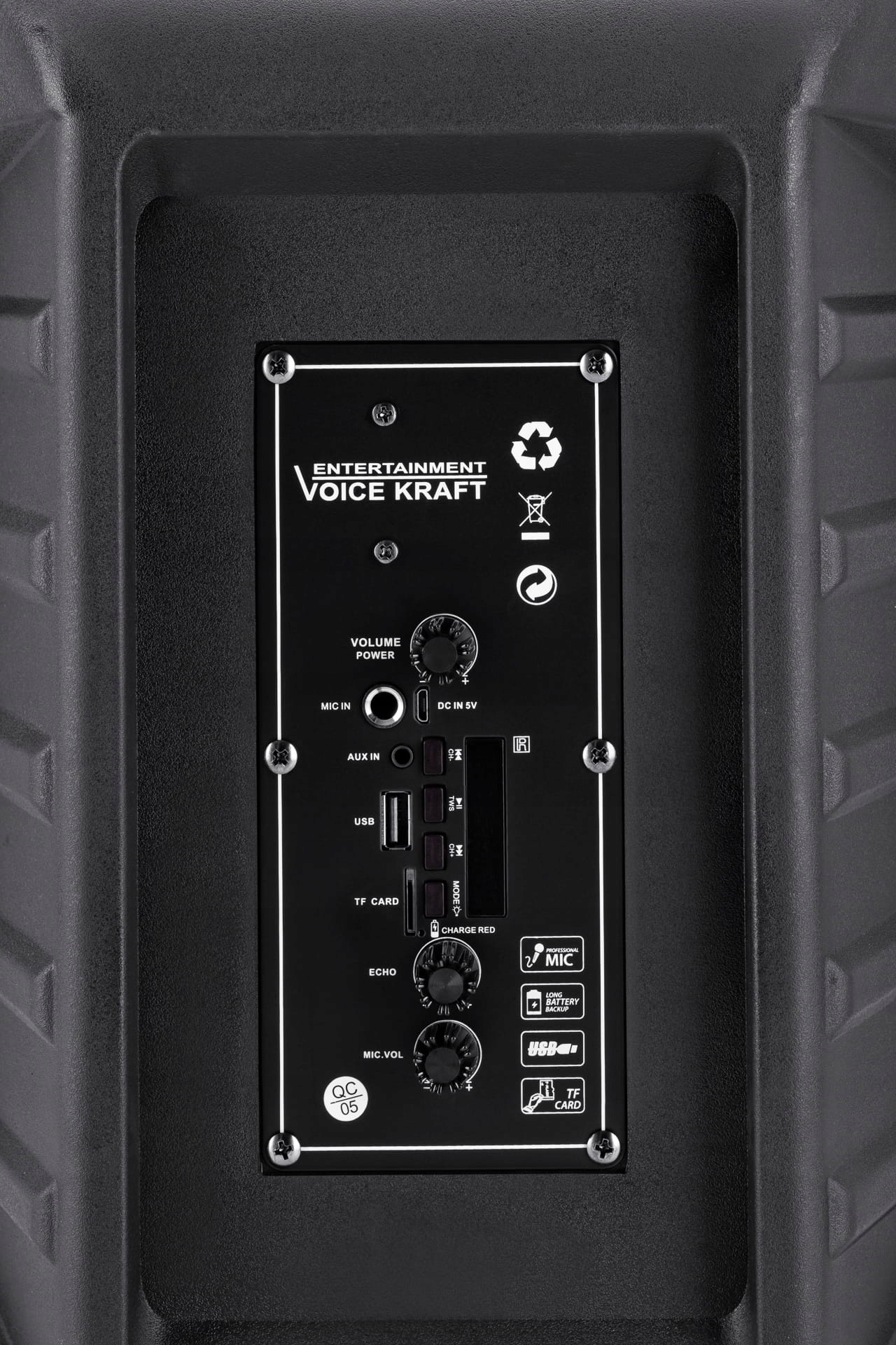 MOCNA KOLUMNA ESTRADOWA PRZENOŚNA 1000W BLUETOOTH Model VK12-HF