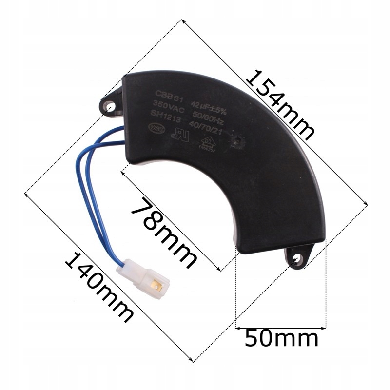 MODUŁ AVR REGULATOR NAPIĘCIA AGREGATU HONDA 186F 5-6,5 Kw 350Vac 42uF CBB61 Rodzaj regulator obrotów