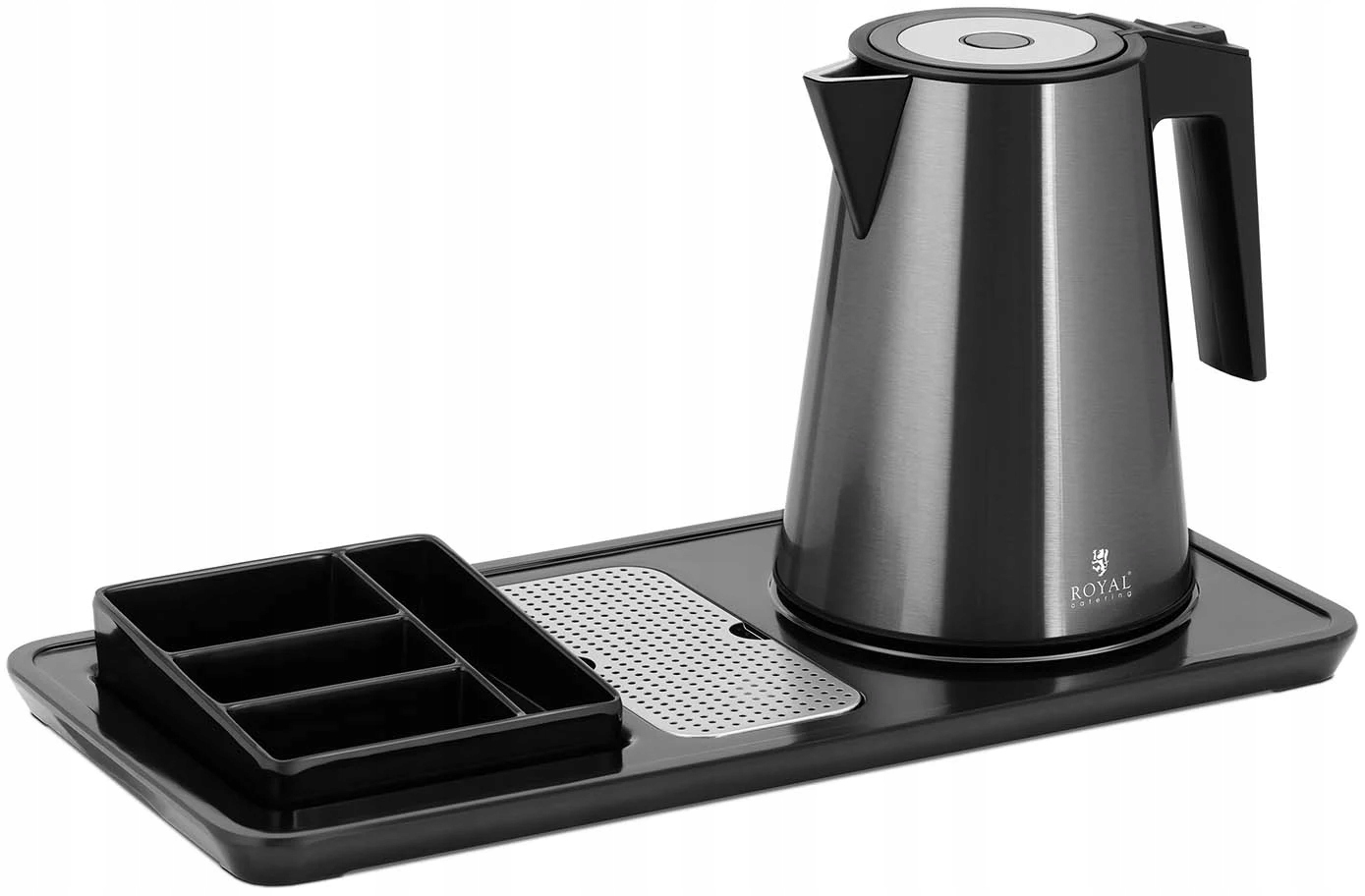 Rýchlovarná Kanvica Royal Catering RC-HKS03 1800 W 1.2 L čierna hotelová