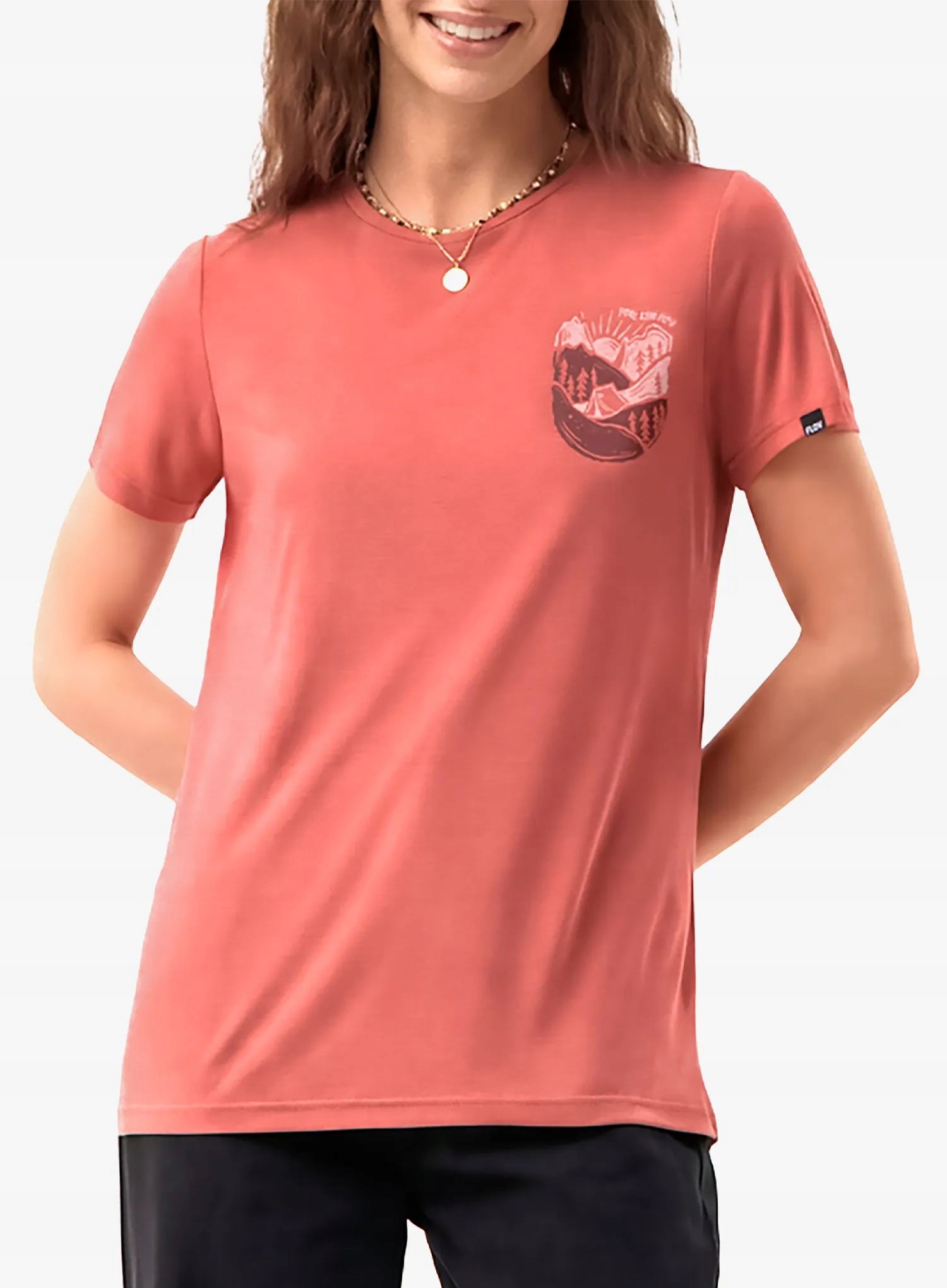 Dámské s potiskem Flov Tamala pink/pink L