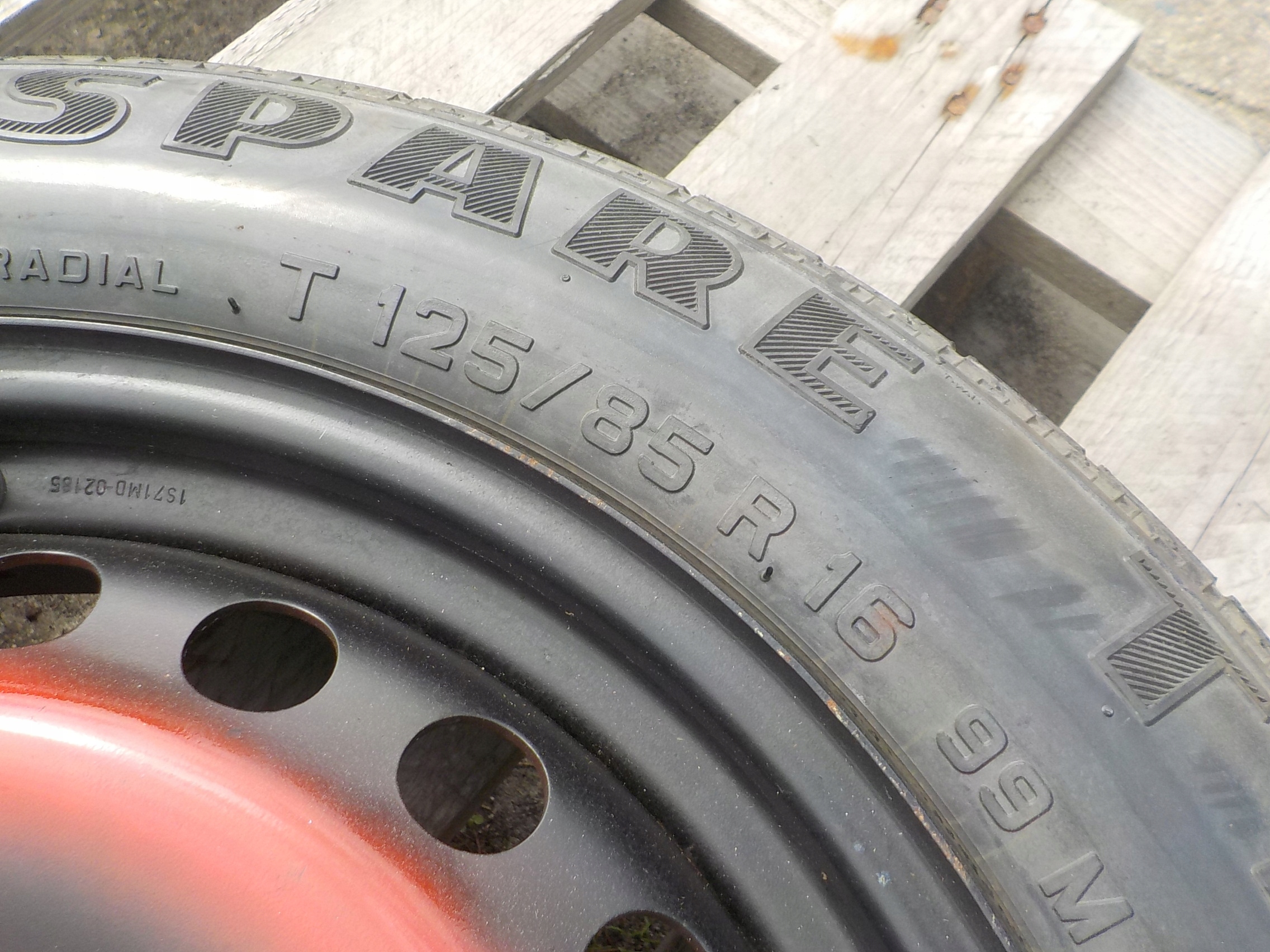 FORD FOCUS II LIFT C-MAX DOJAZDÓWKA R16 5x108 Szerokość opony 125 mm