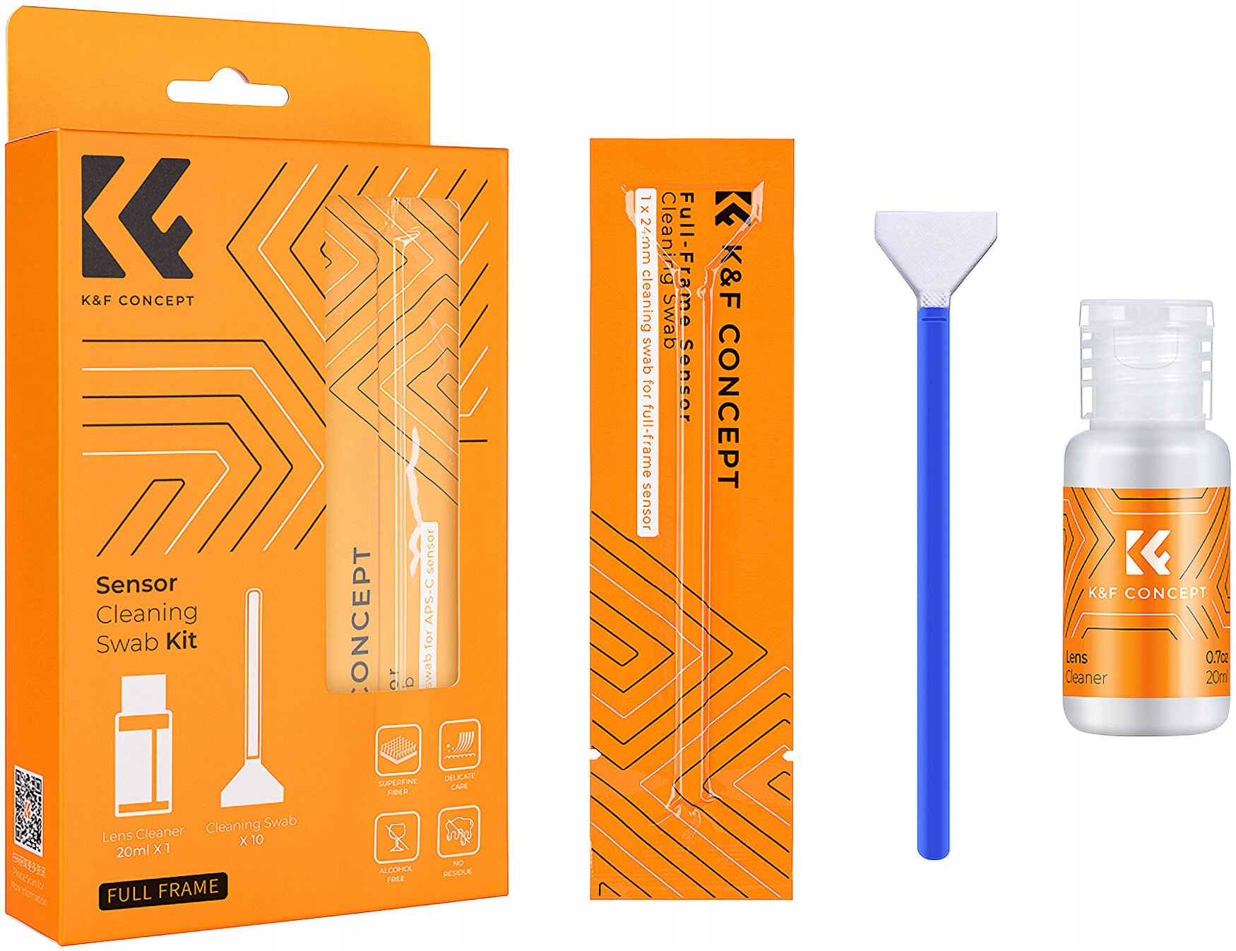 Zestaw czyszczący K&F CONCEPT Sensor Cleaning Swab Kit